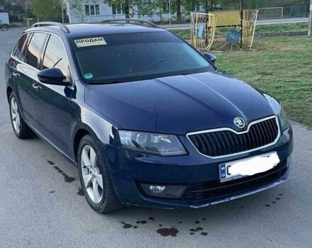 Синий Шкода Октавия, объемом двигателя 2 л и пробегом 330 тыс. км за 8500 $, фото 1 на Automoto.ua