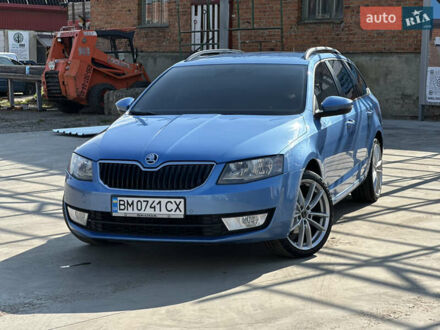 Шкода Октавия 2015 в Сумах на Automoto.ua Синий Шкода Октавия, объемом двигателя 1.6 л и пробегом 239 тыс. км за 11200 $, фото 1 на Automoto.ua