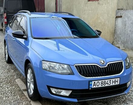 Синий Шкода Октавия, объемом двигателя 2 л и пробегом 380 тыс. км за 9500 $, фото 1 на Automoto.ua