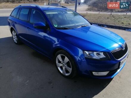 Синий Шкода Октавия, объемом двигателя 1.97 л и пробегом 251 тыс. км за 15000 $, фото 1 на Automoto.ua