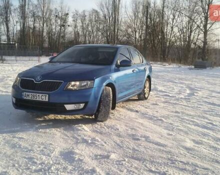 Синий Шкода Октавия, объемом двигателя 1.4 л и пробегом 266 тыс. км за 10700 $, фото 1 на Automoto.ua