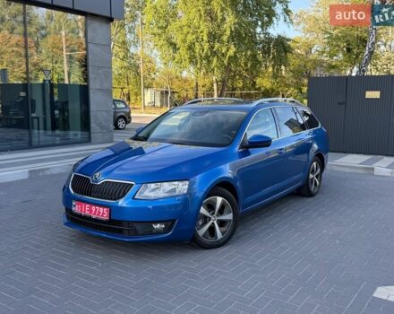 Синий Шкода Октавия, объемом двигателя 1.6 л и пробегом 231 тыс. км за 12700 $, фото 1 на Automoto.ua