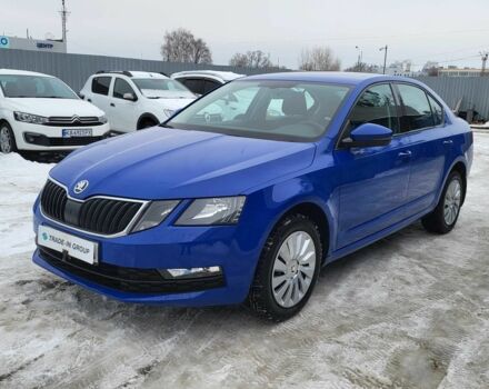 Синий Шкода Октавия, объемом двигателя 1.4 л и пробегом 106 тыс. км за 15500 $, фото 1 на Automoto.ua