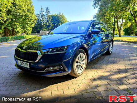Синий Шкода Октавия, объемом двигателя 2 л и пробегом 166 тыс. км за 23000 $, фото 1 на Automoto.ua
