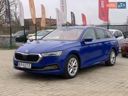 Синий Шкода Октавия, объемом двигателя 2 л и пробегом 244 тыс. км за 17955 $, фото 1 на Automoto.ua
