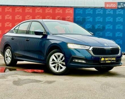 Синий Шкода Октавия, объемом двигателя 1.4 л и пробегом 80 тыс. км за 21000 $, фото 1 на Automoto.ua