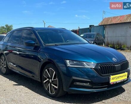 Синий Шкода Октавия, объемом двигателя 2 л и пробегом 208 тыс. км за 22990 $, фото 1 на Automoto.ua