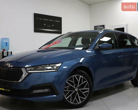 Синий Шкода Октавия, объемом двигателя 2 л и пробегом 132 тыс. км за 20999 $, фото 1 на Automoto.ua