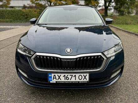 Шкода Октавия 2023 в Львове на Automoto.ua Синий Шкода Октавия, объемом двигателя 1.4 л и пробегом 40 тыс. км за 24533 $, фото 1 на Automoto.ua