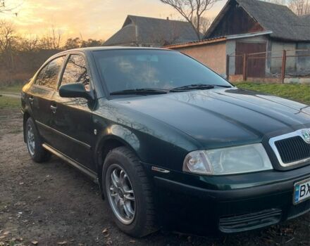 Зеленый Шкода Октавия, объемом двигателя 1.8 л и пробегом 325 тыс. км за 4200 $, фото 1 на Automoto.ua