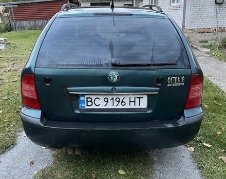Зеленый Шкода Октавия, объемом двигателя 1.9 л и пробегом 395 тыс. км за 3300 $, фото 1 на Automoto.ua
