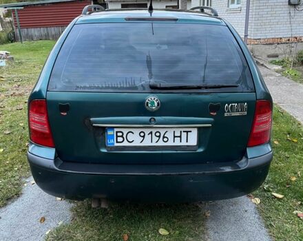 Зеленый Шкода Октавия, объемом двигателя 1.9 л и пробегом 395 тыс. км за 3300 $, фото 4 на Automoto.ua