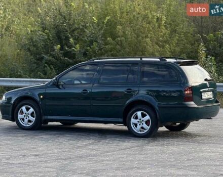 Зеленый Шкода Октавия, объемом двигателя 2 л и пробегом 250 тыс. км за 4250 $, фото 5 на Automoto.ua