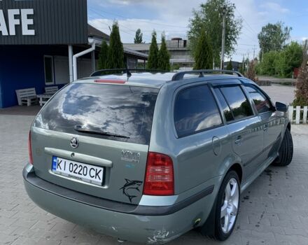 Зеленый Шкода Октавия, объемом двигателя 2 л и пробегом 345 тыс. км за 6300 $, фото 3 на Automoto.ua