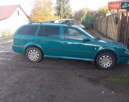 Зеленый Шкода Октавия, объемом двигателя 1.6 л и пробегом 193 тыс. км за 4200 $, фото 12 на Automoto.ua