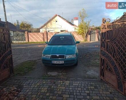 Зеленый Шкода Октавия, объемом двигателя 1.6 л и пробегом 193 тыс. км за 4200 $, фото 15 на Automoto.ua