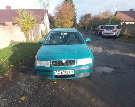 Зеленый Шкода Октавия, объемом двигателя 1.6 л и пробегом 193 тыс. км за 4200 $, фото 5 на Automoto.ua