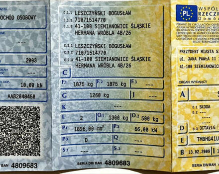 Зелений Шкода Октавія, об'ємом двигуна 1.9 л та пробігом 356 тис. км за 2300 $, фото 6 на Automoto.ua