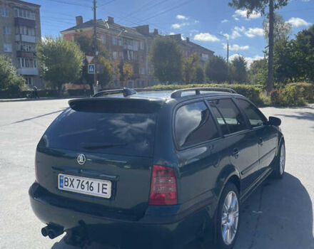 Зеленый Шкода Октавия, объемом двигателя 1.8 л и пробегом 265 тыс. км за 4400 $, фото 2 на Automoto.ua