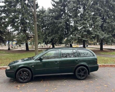 Шкода Октавия 2005 в Софиевке на Automoto.ua Зеленый Шкода Октавия, объемом двигателя 1.9 л и пробегом 200 тыс. км за 2500 $, фото 2 на Automoto.ua