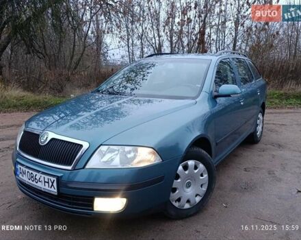 Зеленый Шкода Октавия, объемом двигателя 1.6 л и пробегом 203 тыс. км за 6000 $, фото 5 на Automoto.ua