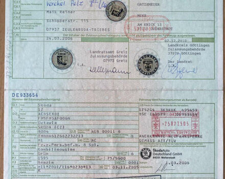 Зеленый Шкода Октавия, объемом двигателя 1.6 л и пробегом 260 тыс. км за 5650 $, фото 109 на Automoto.ua