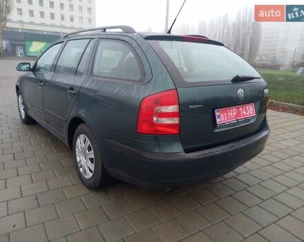Зеленый Шкода Октавия, объемом двигателя 1.6 л и пробегом 193 тыс. км за 6550 $, фото 6 на Automoto.ua