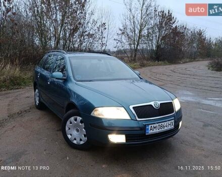 Зеленый Шкода Октавия, объемом двигателя 1.6 л и пробегом 203 тыс. км за 6000 $, фото 16 на Automoto.ua