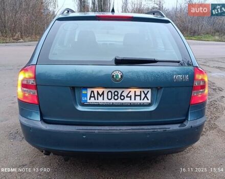 Зеленый Шкода Октавия, объемом двигателя 1.6 л и пробегом 203 тыс. км за 6000 $, фото 12 на Automoto.ua