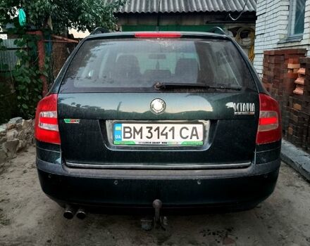 Зеленый Шкода Октавия, объемом двигателя 2 л и пробегом 198 тыс. км за 6000 $, фото 1 на Automoto.ua