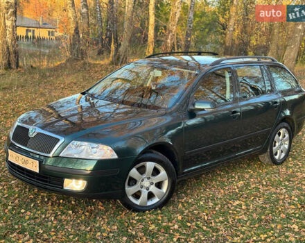 Зеленый Шкода Октавия, объемом двигателя 1.6 л и пробегом 193 тыс. км за 6500 $, фото 1 на Automoto.ua