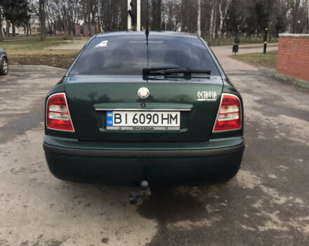Зеленый Шкода Октавия, объемом двигателя 2 л и пробегом 222 тыс. км за 5000 $, фото 1 на Automoto.ua