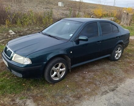 Зелений Шкода Октавія, об'ємом двигуна 2 л та пробігом 259 тис. км за 4200 $, фото 4 на Automoto.ua