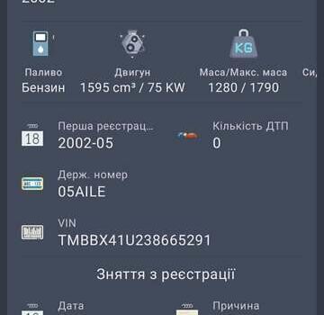 Зелений Шкода Октавія, об'ємом двигуна 1.6 л та пробігом 290 тис. км за 5300 $, фото 34 на Automoto.ua