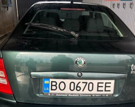 Зеленый Шкода Октавия, объемом двигателя 1.6 л и пробегом 162 тыс. км за 4500 $, фото 3 на Automoto.ua