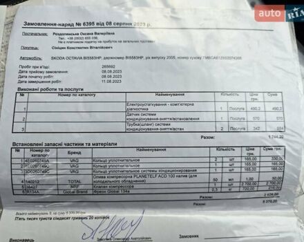 Зеленый Шкода Октавия, объемом двигателя 1.6 л и пробегом 275 тыс. км за 6000 $, фото 75 на Automoto.ua