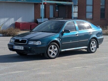 Зеленый Шкода Октавия, объемом двигателя 1.9 л и пробегом 435 тыс. км за 2399 $, фото 1 на Automoto.ua
