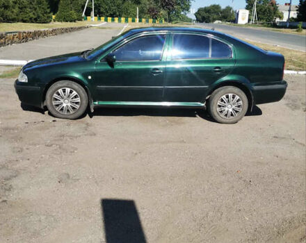 Зеленый Шкода Октавия, объемом двигателя 2 л и пробегом 297 тыс. км за 4100 $, фото 1 на Automoto.ua