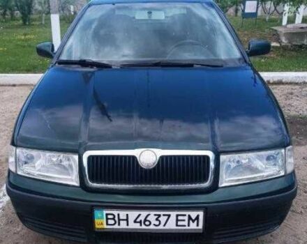 Зелений Шкода Октавія, об'ємом двигуна 2 л та пробігом 645 тис. км за 3809 $, фото 1 на Automoto.ua