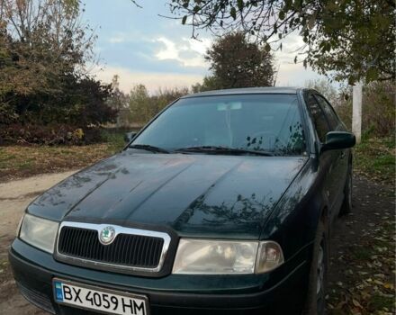 Зеленый Шкода Октавия, объемом двигателя 1.8 л и пробегом 325 тыс. км за 4200 $, фото 1 на Automoto.ua