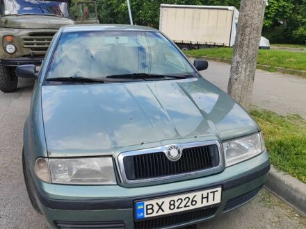 Шкода Октавия 2003 в Хмельницком на Automoto.ua Зеленый Шкода Октавия, объемом двигателя 1.6 л и пробегом 244 тыс. км за 3800 $, фото 1 на Automoto.ua