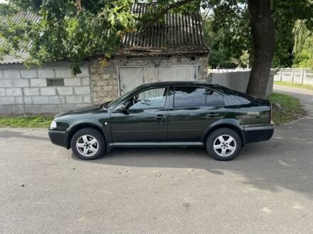 Зелений Шкода Октавія, об'ємом двигуна 1.8 л та пробігом 230 тис. км за 3500 $, фото 1 на Automoto.ua