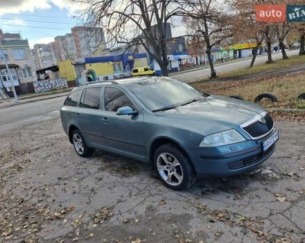 Зеленый Шкода Октавия, объемом двигателя 2 л и пробегом 249 тыс. км за 5999 $, фото 1 на Automoto.ua