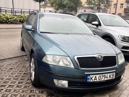 Зеленый Шкода Октавия, объемом двигателя 2 л и пробегом 315 тыс. км за 5500 $, фото 1 на Automoto.ua