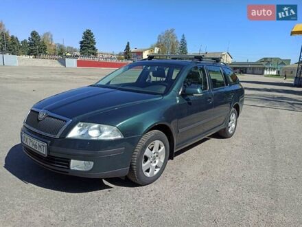 Шкода Октавія 2005 у Валках на Automoto.ua Зелений Шкода Октавія, об'ємом двигуна 1.6 л та пробігом 222 тис. км за 6199 $, фото 1 на Automoto.ua