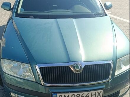 Зеленый Шкода Октавия, объемом двигателя 1.6 л и пробегом 203 тыс. км за 6800 $, фото 1 на Automoto.ua