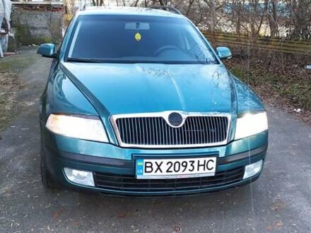 Шкода Октавия 2008 в Хмельницком на Automoto.ua Зеленый Шкода Октавия, объемом двигателя 1.97 л и пробегом 361 тыс. км за 6650 $, фото 1 на Automoto.ua