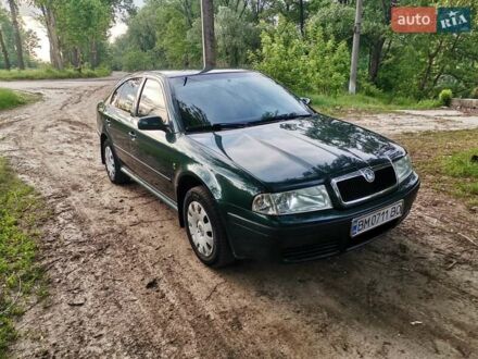 Шкода Октавия 2008 в Сумах на Automoto.ua Зеленый Шкода Октавия, объемом двигателя 1.6 л и пробегом 239 тыс. км за 5750 $, фото 1 на Automoto.ua