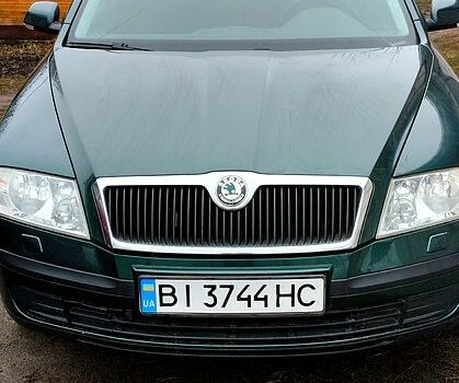 Зелений Шкода Октавія, об'ємом двигуна 1.6 л та пробігом 224 тис. км за 6100 $, фото 1 на Automoto.ua