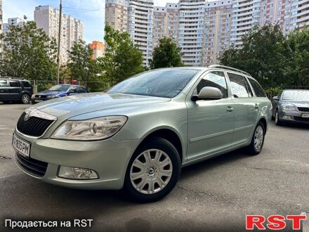 Зеленый Шкода Октавия, объемом двигателя 1.4 л и пробегом 220 тыс. км за 6500 $, фото 1 на Automoto.ua